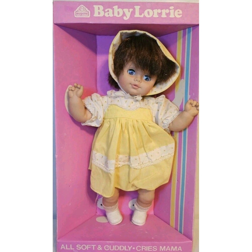 1960's BABY LORRIE 😍  Eugene Doll Sleep Eyes Rooted Hair NRFB NEW 17